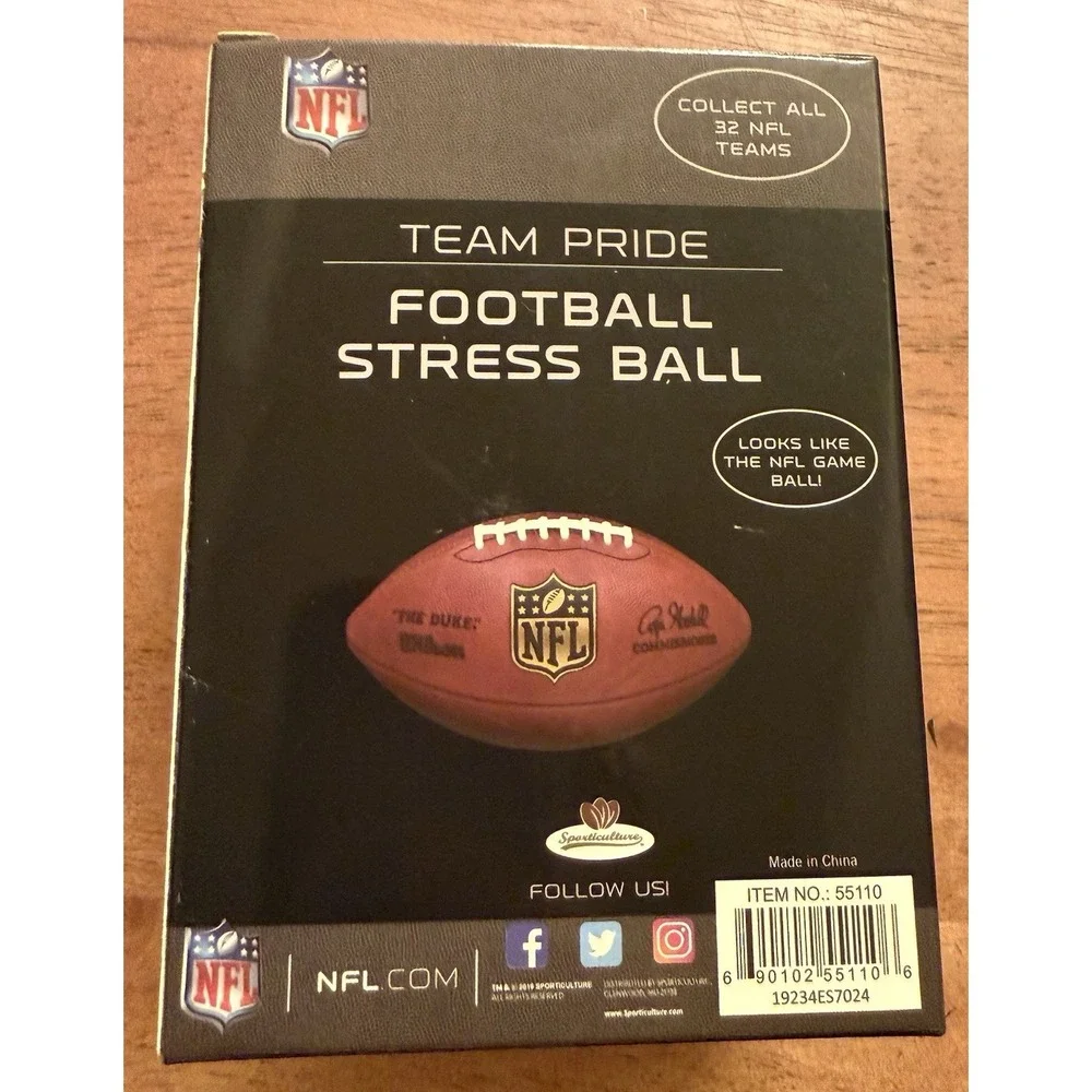 Sporticulture Baltimore Ravens Stress Relief‎ Football. Team Pride Stress Ball